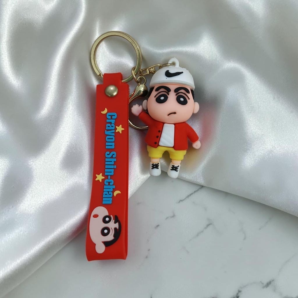 Silicon Shin Chan Keychain