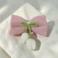 Crochet Bow Clip