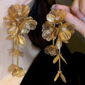 Statement 3D Long Earring