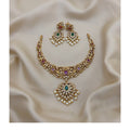 American Diamond Necklace With Earrings