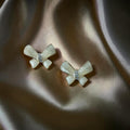Enamel Bow Stud
