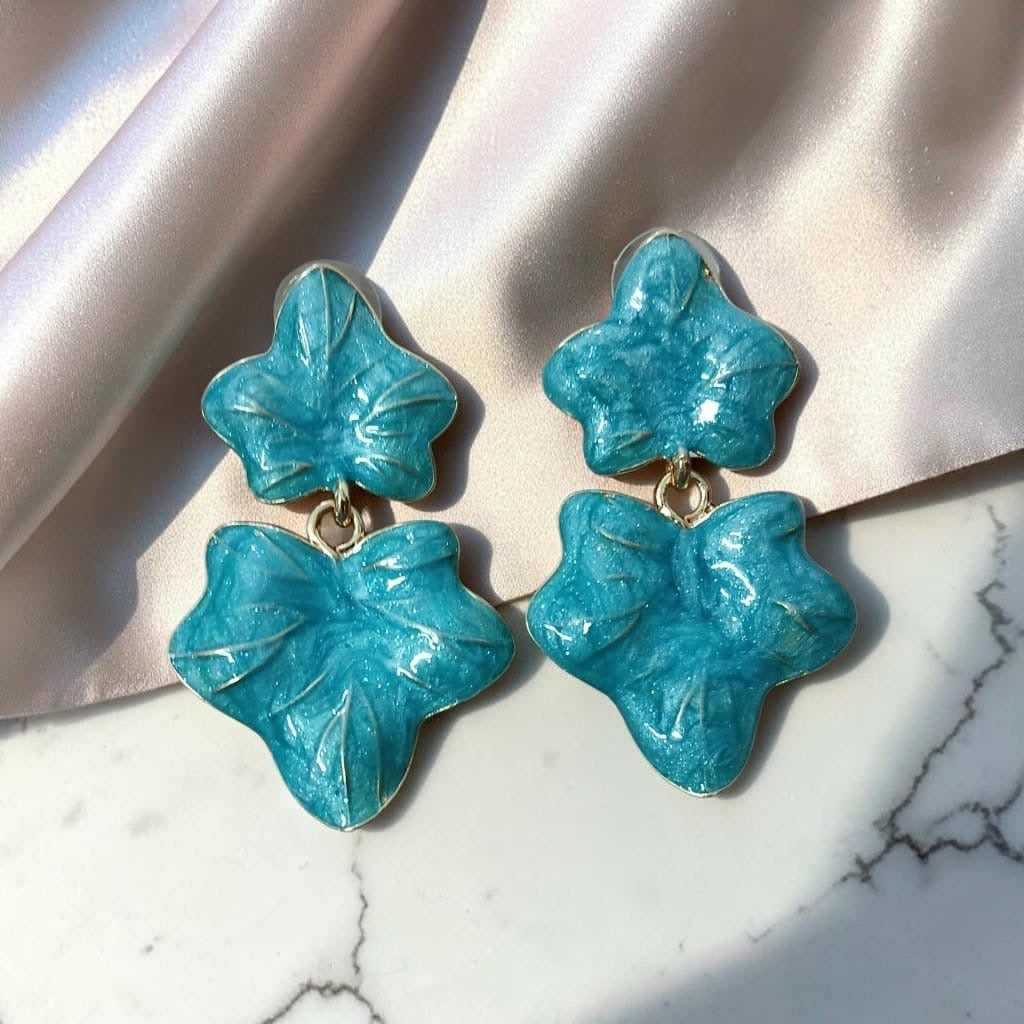 Enamel Earrings