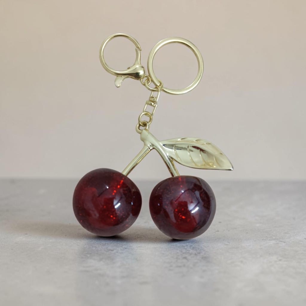 Cherry Keychain