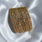 Kundan Glass Bangle