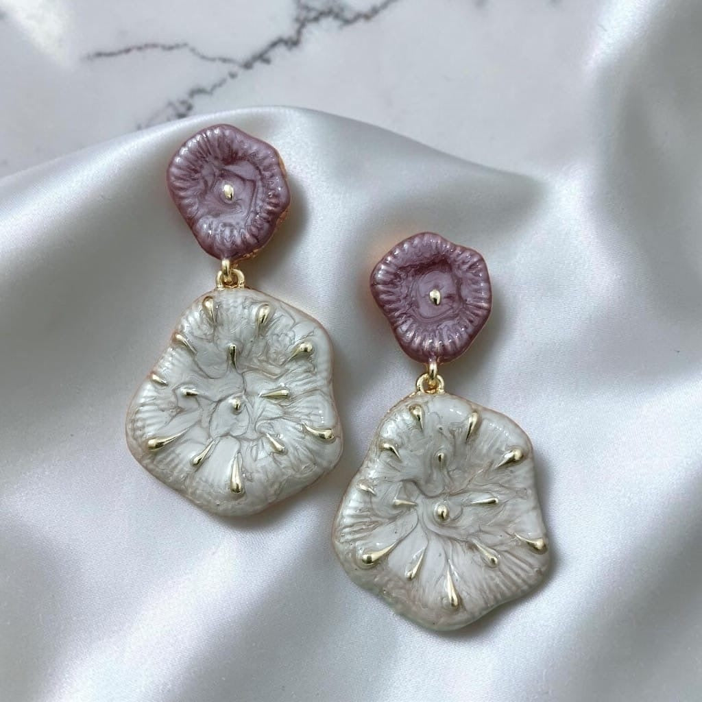 Enamel Earrings